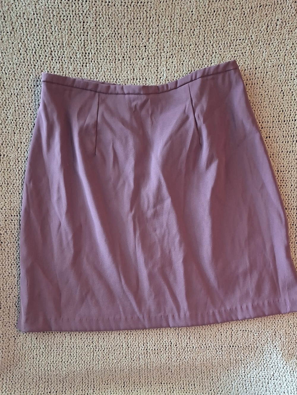 Classic Mauve Pencil Skirt - Women's Tailored Style